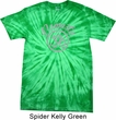 Mens Yoga Shirt Namaste Om Spider Tie Dye Tee T-shirt