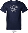 Mens Yoga Shirt Namaste Om Tall Tee T-Shirt