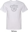 Mens Yoga Shirt Namaste Om Tall Tee T-Shirt