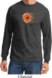 Mens Yoga Shirt Ohm Sun Long Sleeve Tee T-Shirt