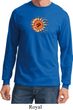 Mens Yoga Shirt Ohm Sun Long Sleeve Tee T-Shirt