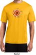Mens Yoga Shirt Ohm Sun Moisture Wicking Tee T-Shirt