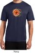 Mens Yoga Shirt Ohm Sun Moisture Wicking Tee T-Shirt