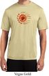 Mens Yoga Shirt Ohm Sun Moisture Wicking Tee T-Shirt