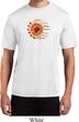 Mens Yoga Shirt Ohm Sun Moisture Wicking Tee T-Shirt