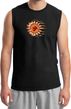 Mens Yoga Shirt Ohm Sun Muscle Tee T-Shirt