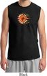 Mens Yoga Shirt Ohm Sun Muscle Tee T-Shirt