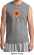 Mens Yoga Shirt Ohm Sun Muscle Tee T-Shirt