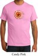 Mens Yoga Shirt Ohm Sun Organic Tee T-Shirt