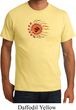 Mens Yoga Shirt Ohm Sun Organic Tee T-Shirt