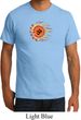 Mens Yoga Shirt Ohm Sun Organic Tee T-Shirt