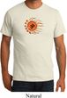 Mens Yoga Shirt Ohm Sun Organic Tee T-Shirt