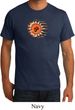 Mens Yoga Shirt Ohm Sun Organic Tee T-Shirt