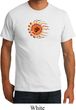 Mens Yoga Shirt Ohm Sun Organic Tee T-Shirt