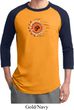 Mens Yoga Shirt Ohm Sun Raglan Tee T-Shirt