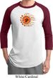 Mens Yoga Shirt Ohm Sun Raglan Tee T-Shirt