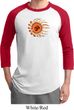 Mens Yoga Shirt Ohm Sun Raglan Tee T-Shirt