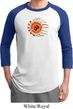 Mens Yoga Shirt Ohm Sun Raglan Tee T-Shirt