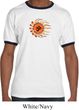 Mens Yoga Shirt Ohm Sun Ringer Tee T-Shirt