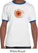 Mens Yoga Shirt Ohm Sun Ringer Tee T-Shirt