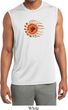 Mens Yoga Shirt Ohm Sun Sleeveless Moisture Wicking Tee