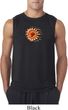 Mens Yoga Shirt Ohm Sun Sleeveless Tee T-Shirt