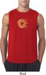 Mens Yoga Shirt Ohm Sun Sleeveless Tee T-Shirt