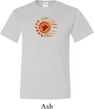 Mens Yoga Shirt Ohm Sun Tall Tee T-Shirt