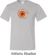 Mens Yoga Shirt Ohm Sun Tall Tee T-Shirt