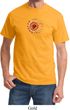 Mens Yoga Shirt Ohm Sun Tee T-Shirt