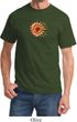 Mens Yoga Shirt Ohm Sun Tee T-Shirt