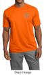 Mens Yoga Shirt OM Heart Pocket Print Moisture Wicking Tee T-Shirt