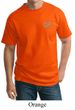 Mens Yoga Shirt OM Heart Pocket Print Tall Tee T-Shirt