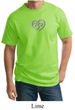 Mens Yoga Shirt OM Heart Tall Tee T-Shirt