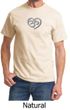 Mens Yoga Shirt OM Heart Tee T-Shirt