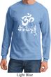 Mens Yoga Shirt OM Mani Padme Hum Long Sleeve Tee T-Shirt