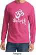 Mens Yoga Shirt OM Mani Padme Hum Long Sleeve Tee T-Shirt