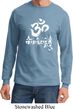 Mens Yoga Shirt OM Mani Padme Hum Long Sleeve Tee T-Shirt