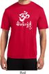 Mens Yoga Shirt OM Mani Padme Hum Moisture Wicking Tee T-Shirt