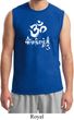 Mens Yoga Shirt OM Mani Padme Hum Muscle Tee T-Shirt