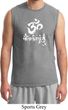 Mens Yoga Shirt OM Mani Padme Hum Muscle Tee T-Shirt