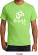 Mens Yoga Shirt OM Mani Padme Hum Organic Tee T-Shirt