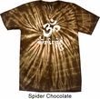 Mens Yoga Shirt OM Mani Padme Hum Spider Tie Dye Tee T-shirt