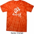 Mens Yoga Shirt OM Mani Padme Hum Spider Tie Dye Tee T-shirt