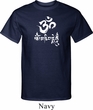 Mens Yoga Shirt OM Mani Padme Hum Tall Tee T-Shirt