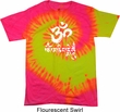 Mens Yoga Shirt OM Mani Padme Hum Tie Dye Tee T-shirt