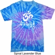 Mens Yoga Shirt OM Mani Padme Hum Tie Dye Tee T-shirt
