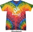 Mens Yoga Shirt OM Mani Padme Hum Tie Dye Tee T-shirt