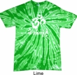 Mens Yoga Shirt OM Mani Padme Hum Twist Tie Dye Tee T-shirt
