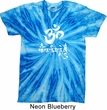 Mens Yoga Shirt OM Mani Padme Hum Twist Tie Dye Tee T-shirt